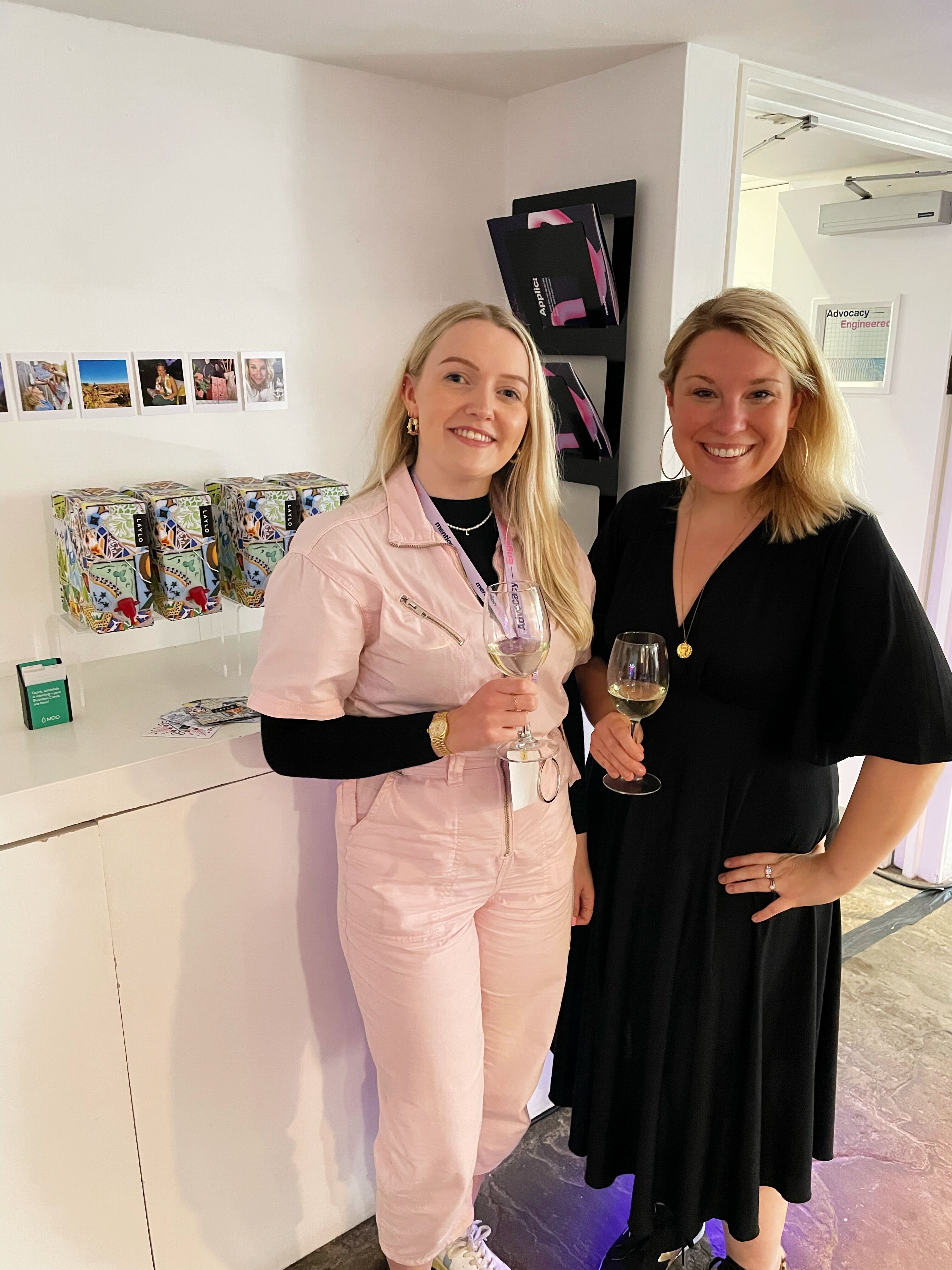 I raise a glass with Laura Riches, co-founder of&nbsp; Laylo